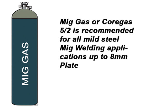 TRADE N GO GAS MIG D 2.1M3 RE/FILL