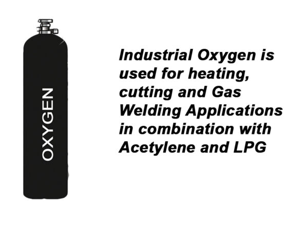 TRADE N GO GAS OXYGEN D 2.1M3 RE/FILL